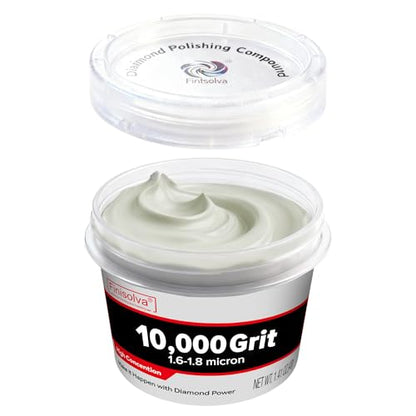 Diamond Paste Polishing Compound, 10,000 Grit, 40 G, Light Scratch Removal - size: 10,000Grit, style: 1.41 oz (40g)