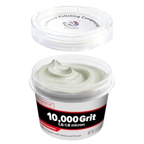 Diamond Paste Polishing Compound, 10,000 Grit, 40 G, Light Scratch Removal - size: 10,000Grit, style: 1.41 oz (40g)