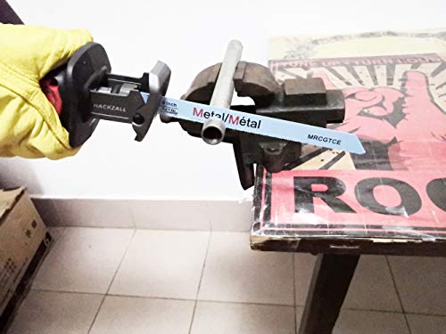10 Piece 9” 14-TPI Thick Metal Cutting Reciprocating Saw Blades - size: 9-Inch 14T