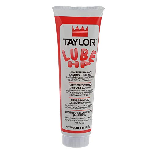 Taylor Red High Performance Food Grade Lubricant 4oz - Heat Treatment Soft Serve Machine Lube - NSF H1 Certified Sanitary Lubricant - Heavy Duty Grease by FryOilSaver Co. - size: Red Lube - 1 Pack