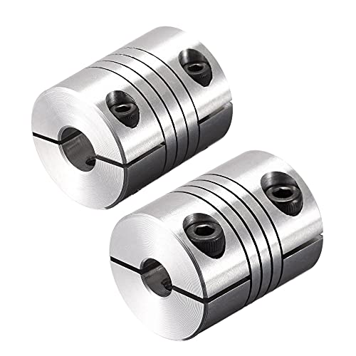 uxcell Motor Shaft 6mm to 9mm Helical Beam Coupler Coupling 25mm Dia 30mm Length - size: 6mm to 9mm