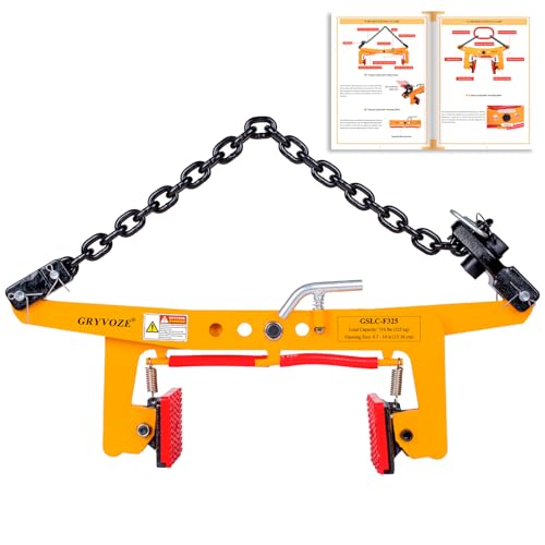 716 lbs Granite Slab Lifting Clamp, 4.7"-14" Adjustable Opening