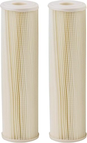 Pentair Pentek ECP5-10 10" x 2.5" Sediment Water Filter, Pack of 2 - size: Pack of 2, style: 5 Micron - White