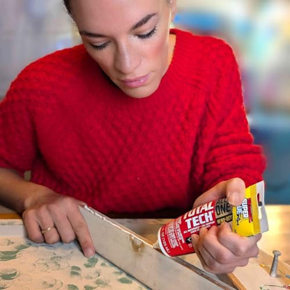 Super Glue Total Tech Construction Adhesive Sealant 4.2 oz. - color: White