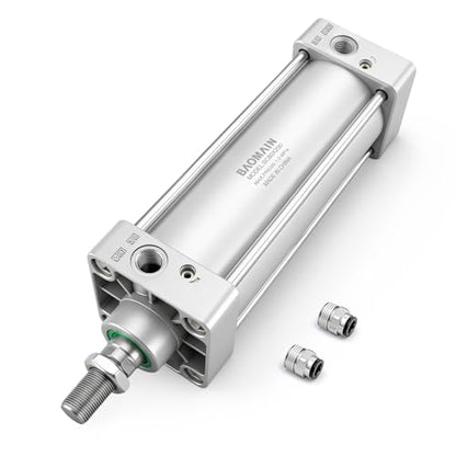 BAOMAIN Pneumatic Air Cylinder 3.15" Bore 8" Stroke SC80x200