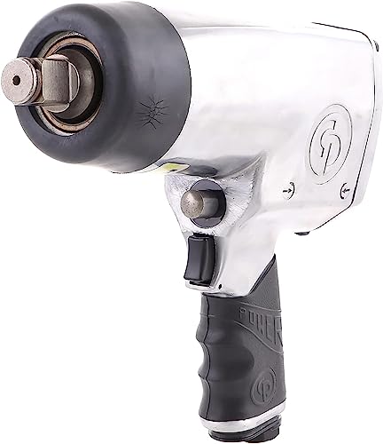 Chicago Pneumatic CP772H Air Impact Wrench (3/4 Inch), Air Impact Gun Industrial Repair & Assembly Tool, Pistol Handle, Pin Clutch, Max Torque Output 1000 ft. lbf/1350 Nm 4200 RPM - size: One Size