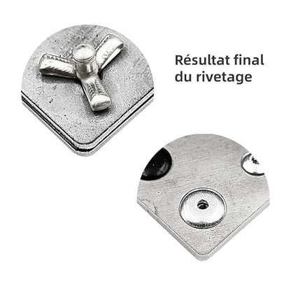 50Pcs Trifold Aluminum Exploding Blind Rivets, Silver, 1/8"x5/8" - color: Silver, size: 1/8"x5/8"