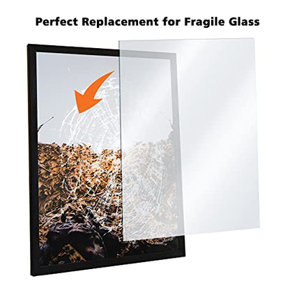 Egofine Plexiglass Sheets Acrylic Sheets 12 Pack of 24x36’’ 0.04 Thick Clear Plastic Cast Transparent Plexi Glass for Crafting Projects, Replacement Picture Frame Glass, DIY Display, Easy to Cut - color: Clear, size: 24x36"
