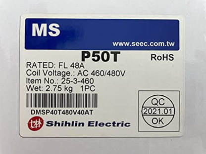 Magnetic Motor Starter Control 25 HP 3 Phase 460/480V 32-48AMP S-P40T - style: 25-3-460-48A
