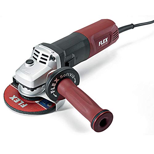 FLEX LE 14-11 125-12 Amp 4-1/2" / 5" Variable Speed Small Angle Grinder with Restart Protection and Side Switch