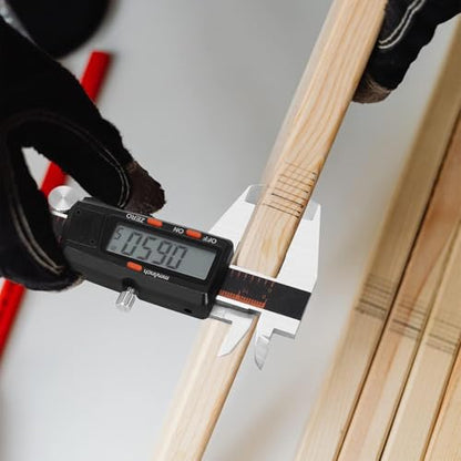 HARDELL Digital Caliper 6 Inch, Large LCD Screen Calipers Measuring Tool - size: 6 Inch