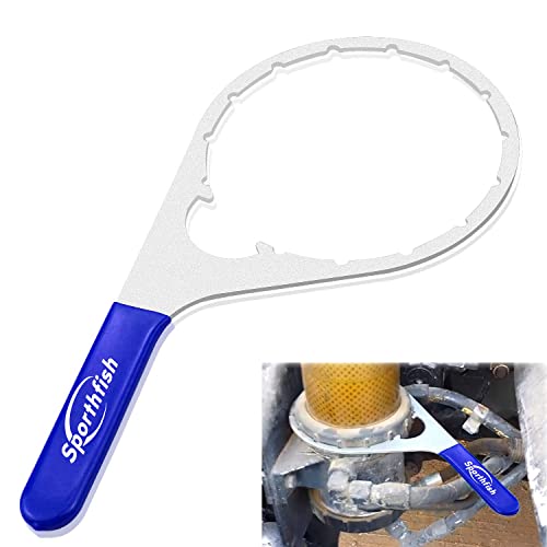 Colar/Vent Cap Fuel Filter Wrench Metal for 380134 382 Compatible with Detroit Diesel Truck Cummins Engines with 6 inch Inner Diameter - size: 6" wrench