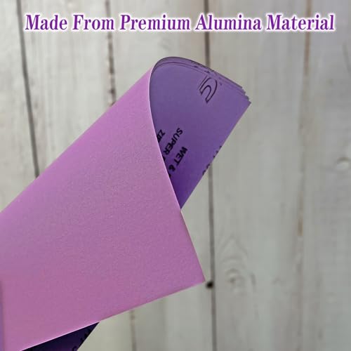 400 Grit Wet Dry Sandpaper, 15pcs 9 x 11 Inch Sanding Sheets - style: Grit 400