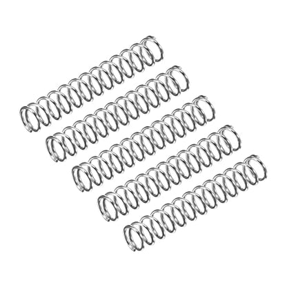 uxcell 5Pcs Compression Spring 304 Stainless Steel 7mmOD,0.8mmWD,35mmFL - size: 7x0.8x35mm