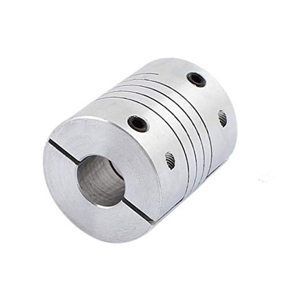 10mm to 10mm Shaft Coupling 30mm Length 25mm Diameter Stepper Motor Coupler Aluminum Alloy Joint Connector for 3D Printer CNC Machine DIY Encoder 2pcs - size: L30xD25mm 10x10mm 2pcs