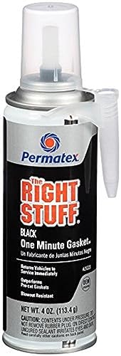 Permatex 25223-6PK The Right Stuff Gasket Maker, 4 oz. (Pack of 6) - size: 4 Fl. Oz. (Pack of 6), style: The Right Stuff 1 Min