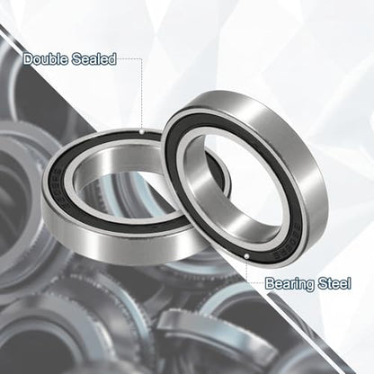 uxcell 2Pcs 24377-2RS Non-Standard Ball Bearings 24mm IDx 37mm ODx 7mm T - size: 24377-2RS