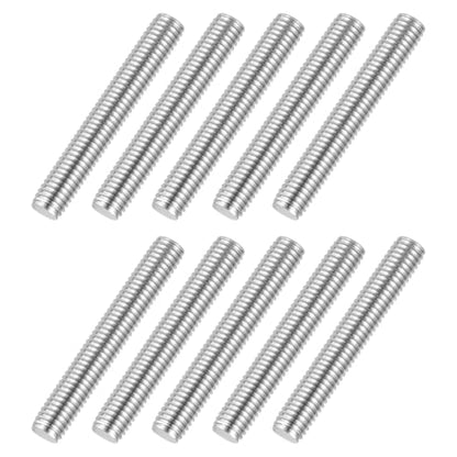 M3-0.5 Fully Threaded Rod 20mm Length Coarse Thread 50Pcs - size: M3-0.5 20mm