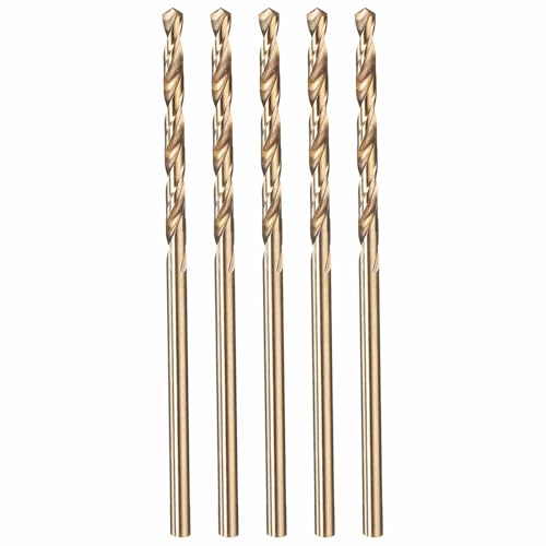 5pcs Drill Bit 1/16" Diameter 1.588mm M35 5% Cobalt HSS for Metal - size: 1/16" (1.588mm)