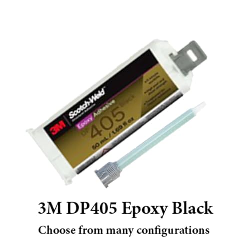 3M ScotchWeld DP405 Black 5-Minute Toughened Epoxy Adhesive (50ml/1.7oz Cartridge)