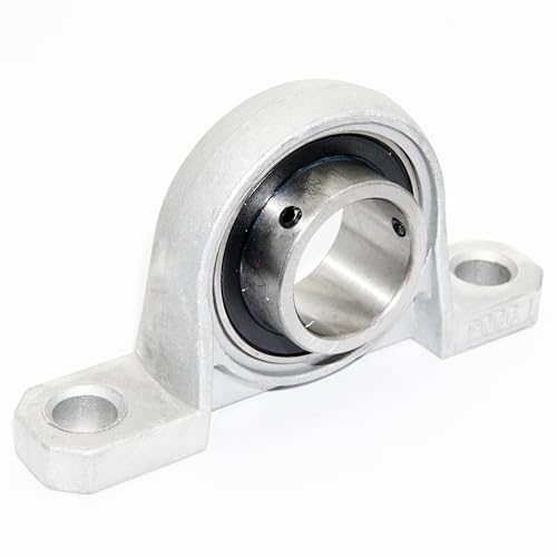 2pcs KP006 30mm Bore Inner Ball Mounted Pillow Block Insert Bearing, Zinc Alloy