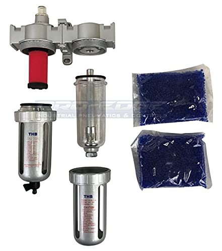 1/2" Compressed air in line Filter & Desiccant air Dryer Combination FLM12