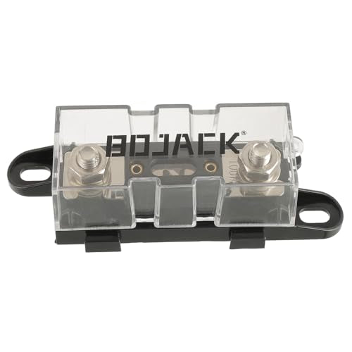 BOJACK 150A ANL Fuse Holder and 150Amp 32VDC ANL Fuses for Audio and Video Systems - size: 150A