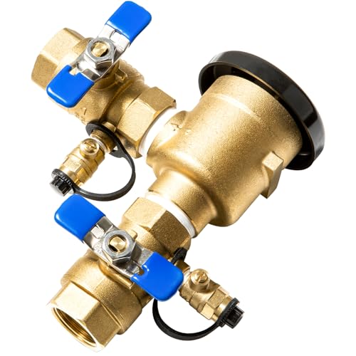 1 Inch Brass Backflow Preventer, Pressure Vacuum Breaker Assembly - size: 1 Inch
