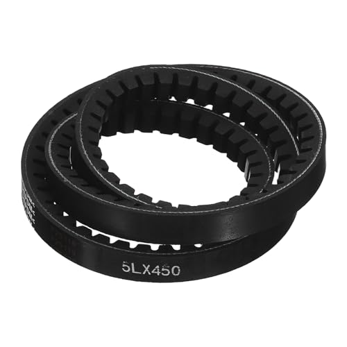 uxcell 5L450 Rubber V-Belt 45" Outer Circ 0.62" Width 0.44" Thickness - size: 5LX450