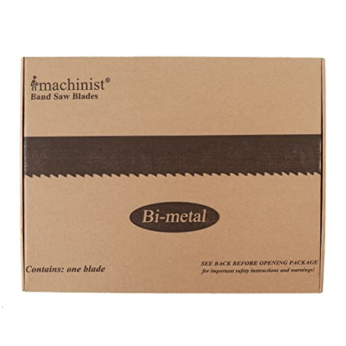 Imachinist S1373414 137" L, 3/4" W, 14TPI Bi-Metal Bandsaw Blades for Metal - size: 14TPI