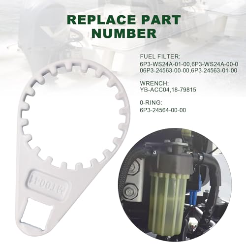 Fuel Filter Wrench and 2-Pack Filters Replace 6P3-WS24A-01-00