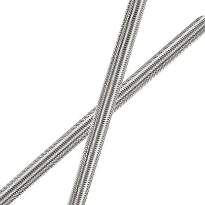 M10 x 250mm Fully Threaded Rod & Studs, 304 Stainless Steel Right Hand Threads Rods, M10-1.5 Thread Pitch for Anchor Bolts, Clamps, Hangers and U-Bolts 2 Pack - size: M10 (2pcs)