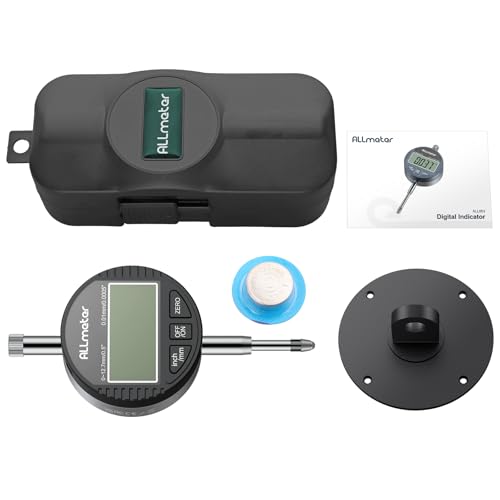 Digital Dial Indicator 0-12.7mm,0.01mm Precision with LCD Display - size: 0-12.7mm,0.01mm