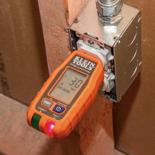 Klein Tools 69355 Digital Multimeter Premium Electrical Test Kit with Non-Contact Voltage Tester, Receptacle Tester, Test Leads - style: Premium Tester 3-Piece Kit