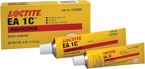 Loctite Hysol 1C Off-White Two-Part Epoxy Adhesive - Off-White - 4 oz Kit - Shore Hardness 65 Shore D, Shear Strength 1500 psi [PRICE is per EACH]