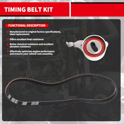 Timing Belt Kit with Water Pump Replacement for: TKT-002 - size: 1987-2001 Camry