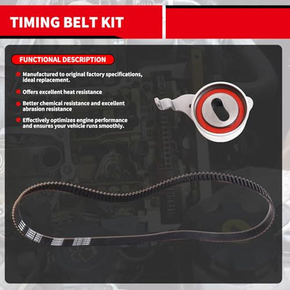 Timing Belt Kit with Water Pump Replacement for: TKT-002 - size: 1987-2001 Camry