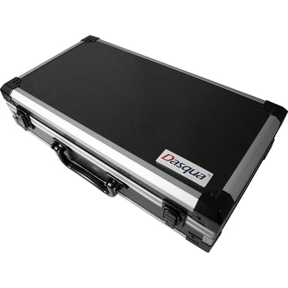 Dasqua 8 Pairs Precision Parallel Set, 1/2” Thick x 6” Long, Hardened Alloy Steel Machinist Parallels with Aluminum Case - size: 1/2" 8 pairs