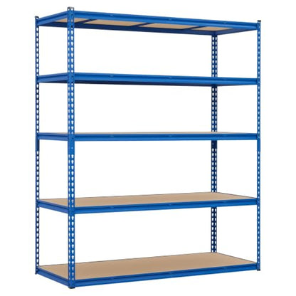 Heavy Duty Metal Adjustable Shelving Unit Storage Shelving - size: 60" W x 24" D x 72" H