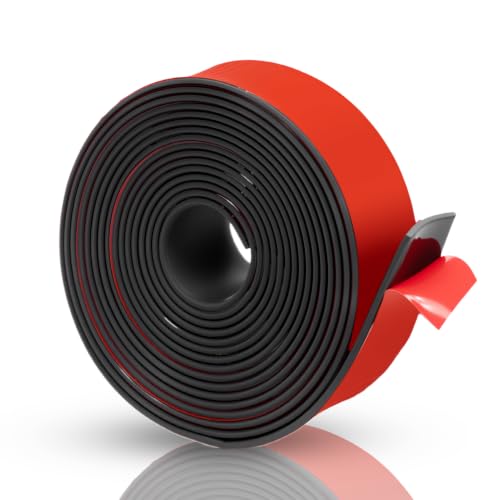 Self-Adhesive Solid Rubber Strip - 1" W x 1/8" T x 120" L - size: 1" Wide x 1/8" Thick x 10' Long