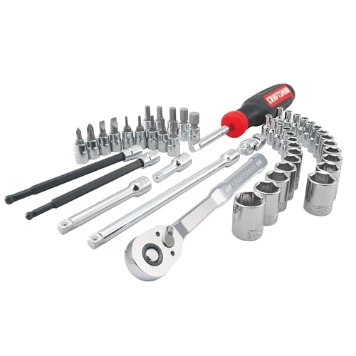 CRAFTSMAN 48Pc 1/4-in. Drive Mechanics Tool Set (CMMT12117) - size: STANDARD, style: NEW 48 Piece Set