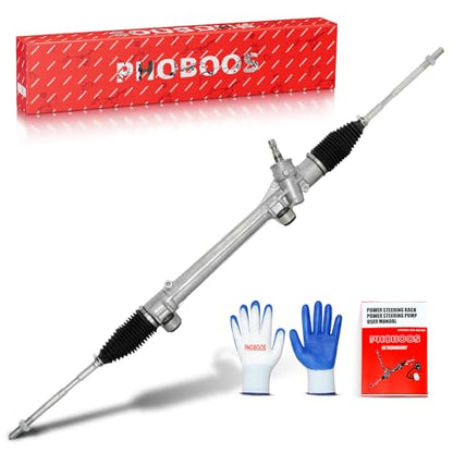PHOBOOS Manual Steering Rack and Pinion Assembly Compatible with Toyota Corolla 2009-2013 (North American Built ONLY), Matrix 2009-2014 & Pontiac Vibe 2009-2010 1.8L/2.4L, Ref. 1G-2696 - size: 24-2696