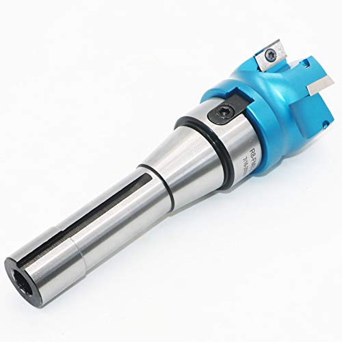 2 Inch Face Milling Cutter Aluminum 400R 50MM CNC End Milling Cutter Holder + R8-FMB22 Shank Face Shell Mill Arbor + 4pcs APKT1604 Carbide Inserts + 8mm Hexagon Wrench + T15 Wrench CNC Machine Tools - style: AL 400R 50-22 (1.968 Inch)