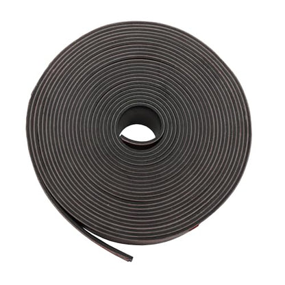 DEVNOL Self-Adhesive Neoprene Rubber Strips 1/16" Thick x 2” Wide x 23' Long, Sealing, Cushioning, Weather Stripping, Gaskets, and DIY Projects, Weatherproof - color: red adhesive backing, size: 1/16" x 2" x 23'