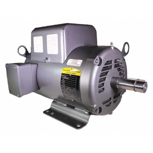 Baldor L1410T General Purpose AC Motor, Single Phase, 184T Frame, Open Enclosure, 5Hp Output, 1725rpm, 60Hz, 230V Voltage