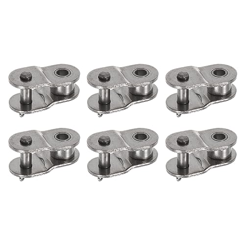 uxcell Chain Offset Half Link Roller 8mm Pitch Stainless Steel 6 Pcs