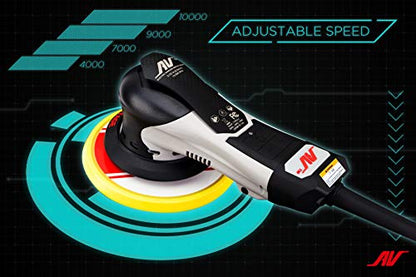 AirVANTAGE 6" Palm-Style, 2nd Generation Advanced Electric Sander Non-Vacuum with Low-Profile Pad (3/16- Hook & Loop) - size: 6": 3/16- Hook & Loop