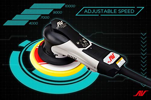 AirVANTAGE 5" Palm-Style, 2nd Generation Advanced Electric Sander Non-Vacuum with Low-Profile Pad (3/32- PSA Vinyl) - size: 5": 3/32- PSA Vinyl