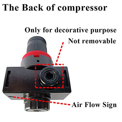 Beduan BR3000 3/8"NPT Air Compressor Regulator Combo,Manual Drain with Bracket,Psi Gauge - size: 3/8"NPT