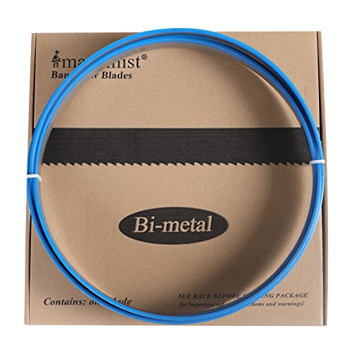 Imachinist S116341014 116" X 3/4" X 10/14tpi Bi-Metal Band Saw Blades Metal